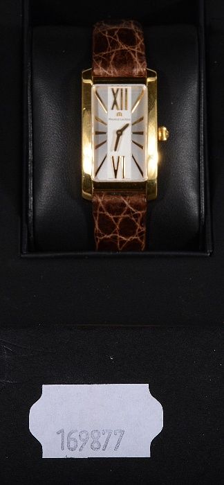 Дамски часовник Maurice Lacroix Fiaba Silver Dial Brown Leather Quartz