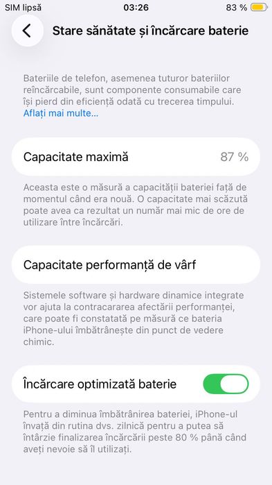 iPhone SE 3 (2023) Negru - 128GB - NEVERLOCKED