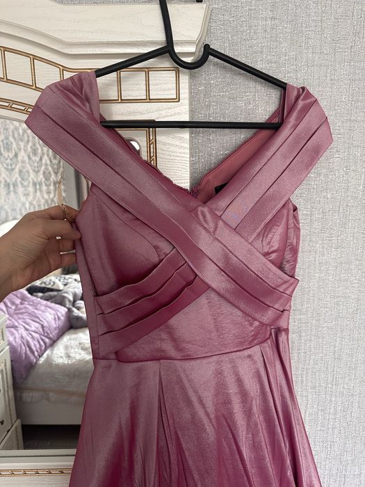 Платье вечернее, макси длина