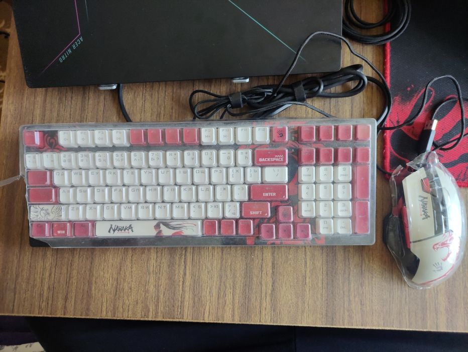 bloody naraka мышька и клавиатура