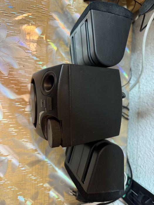 Boxe Serioux 2.1 cu subwoofer – bass puternic | PC / Laptop / TV