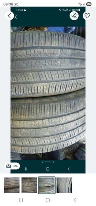 275 55 19 Pirelli 2017 cu 5.2 mm 2 anvelope