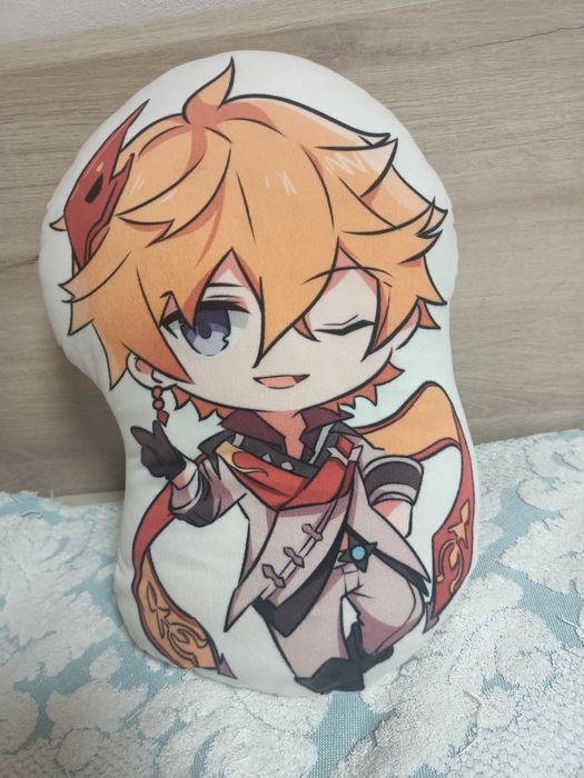 Подушка с Тартальей Геншин (Genshin Impact)