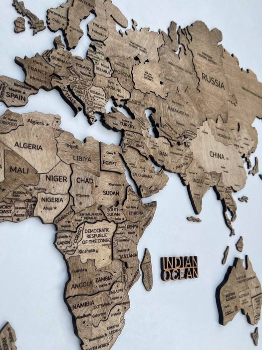 Настенная карта мира