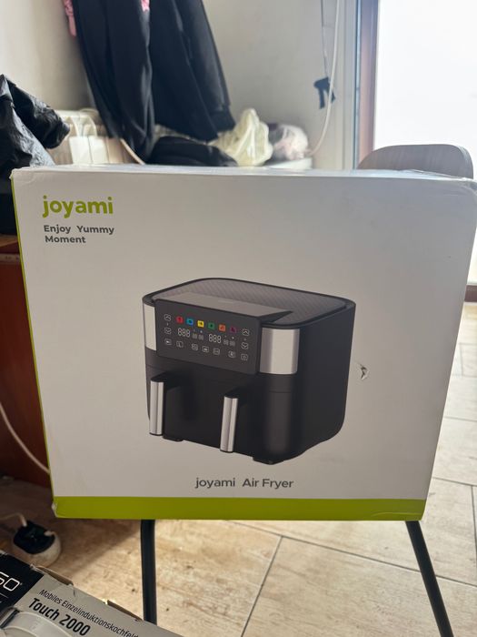 Двоен Air Fryer Joyami – чисто нов, 2 кошници, дигитален дисплей