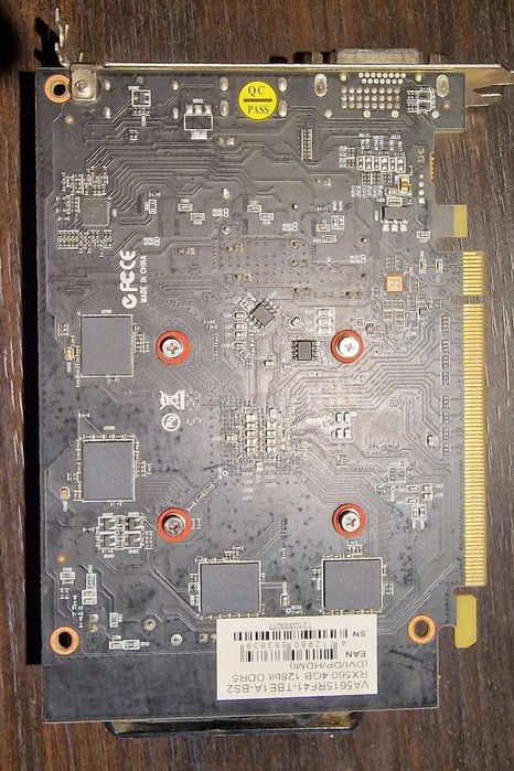 Placa video RX 560 4gb 128bit