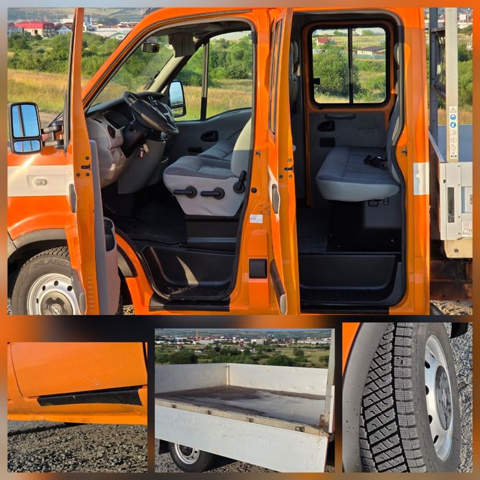 Opel Movano - 2.5 diesel - 7 locuri + bena 290cm
