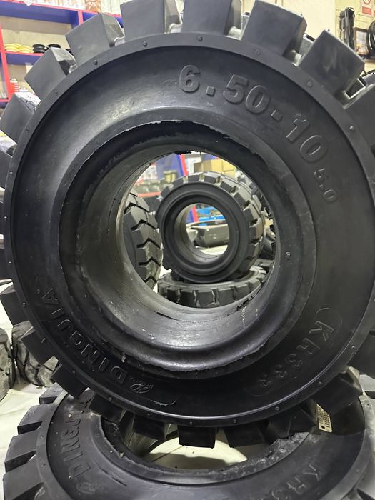 шина 6.50-10 солид DINGJIA