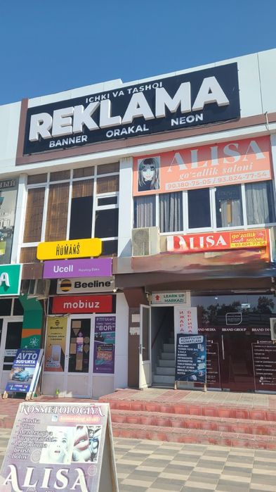 Tayyor reklama bukva sotiladi