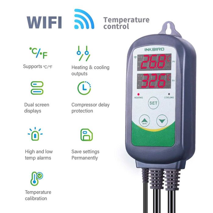 Controler cu Calibrare Digitala Temperatura, WiFi, REDUS de la 540RON