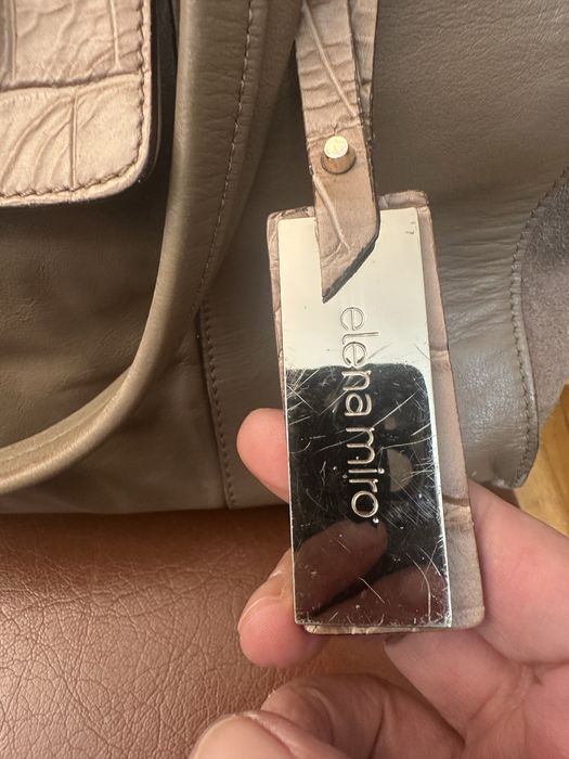 Чанти естествена кожа Elena Miro, Gianni, Furla