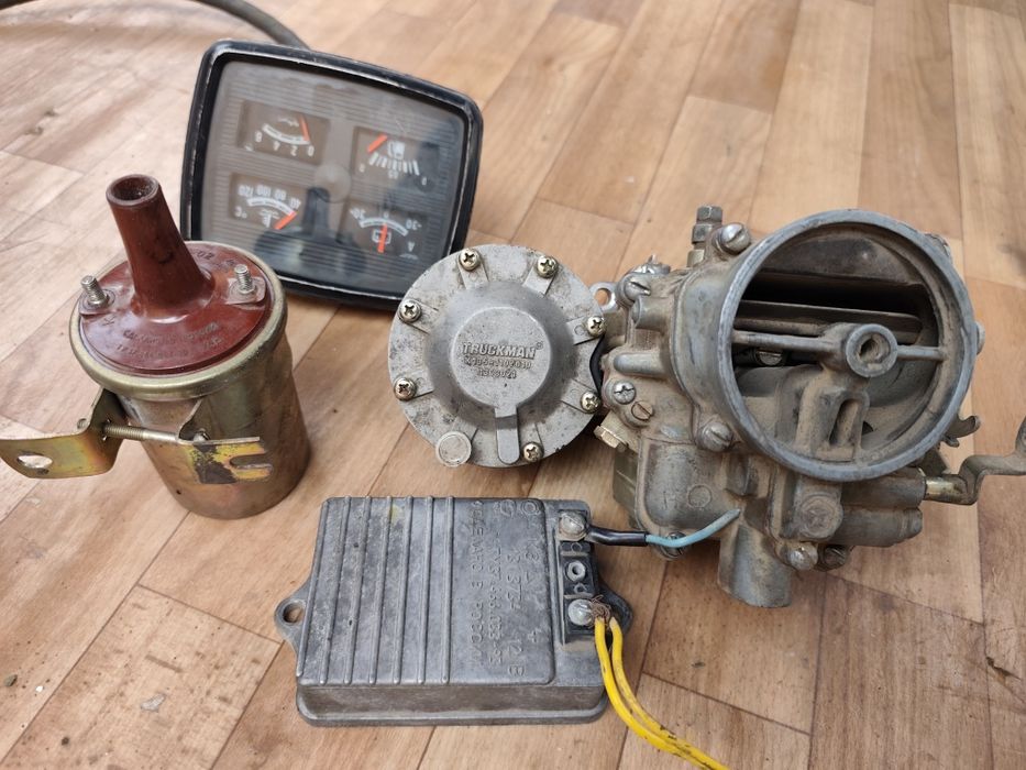 Газ53 карбюратор,  манометр,  транзистор,  катушка