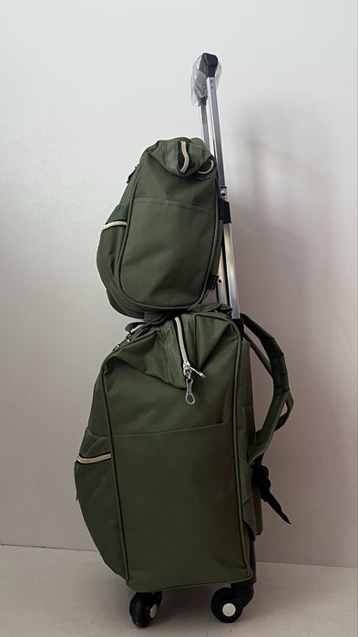 Раница на колелца + чанта (с безплатна доставка)