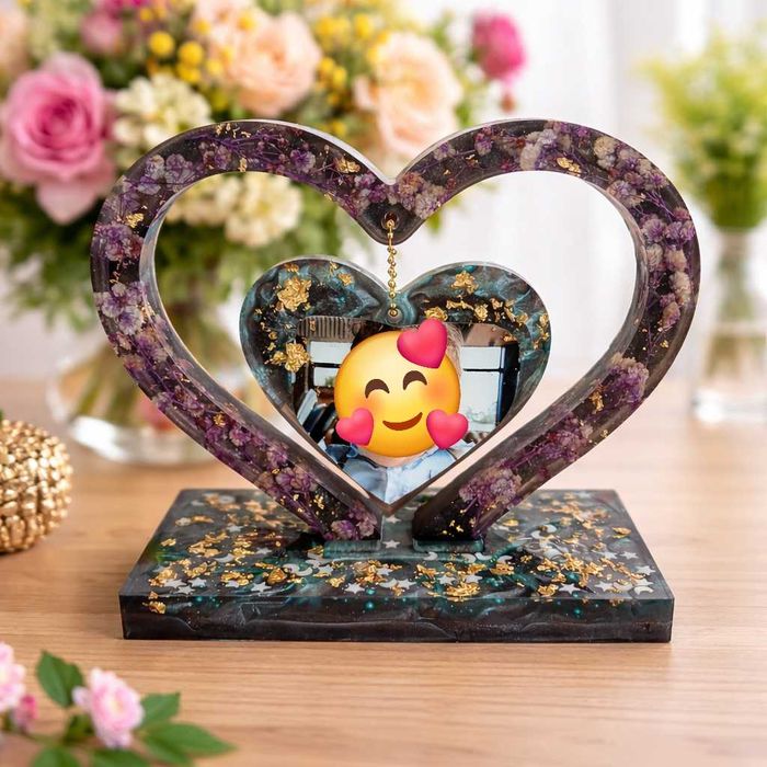 Inimioară din rășină