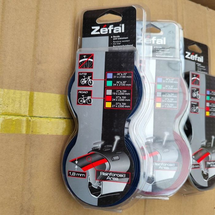 Антипрокольная лента Zefal на MTB, Шоссейный и Гравийные велосипеды (M