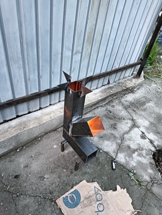 Буржуйка для похода