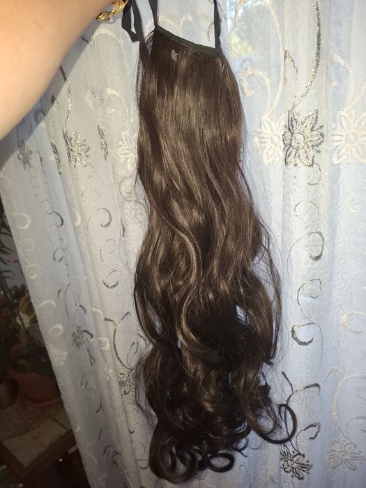 Coada de păr ondulata