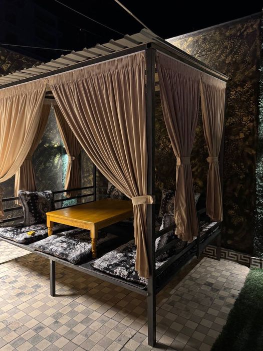 Топчан для дачи и двора | металлический