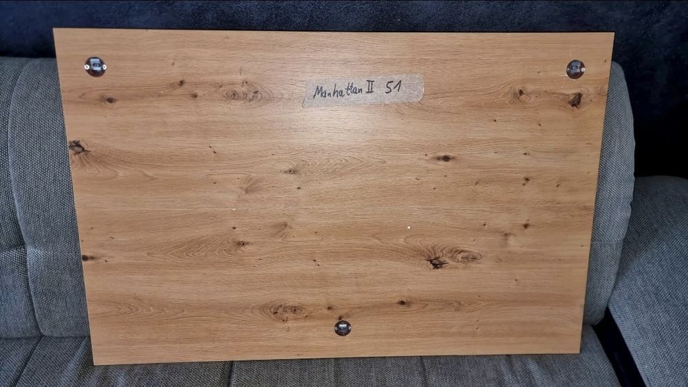 Oglindă Interior 99cm x 64cm pe Suport PAL-Stejar