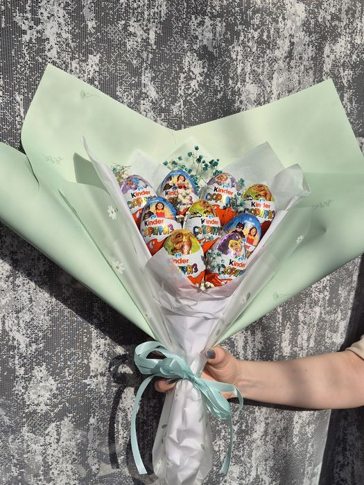 Сладкий букет из Kinder | Оригинальный подарок