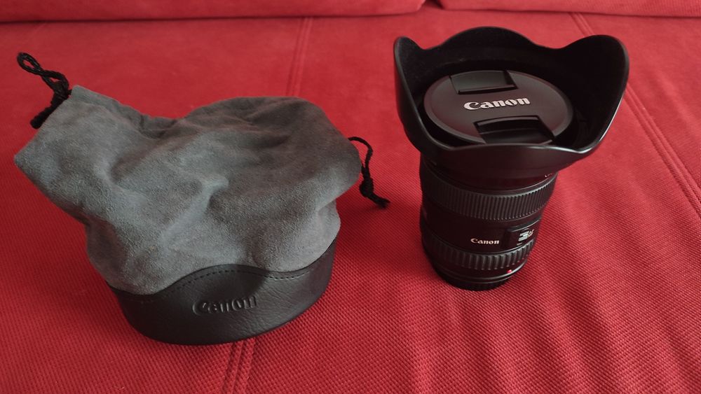Obiectiv canon ultrasonic 17-40 mm  F4.0