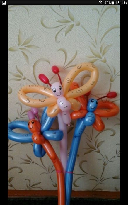 Игрушки из шаров