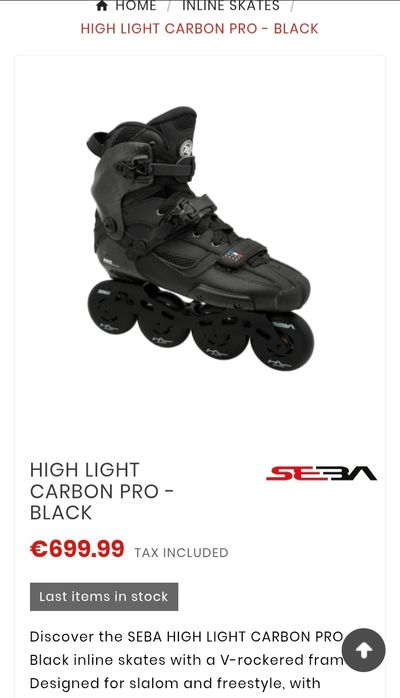 Seba High Light Carbon Pro- Marimea 40