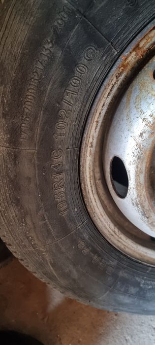 Диски 5×112 с резиной mb 100