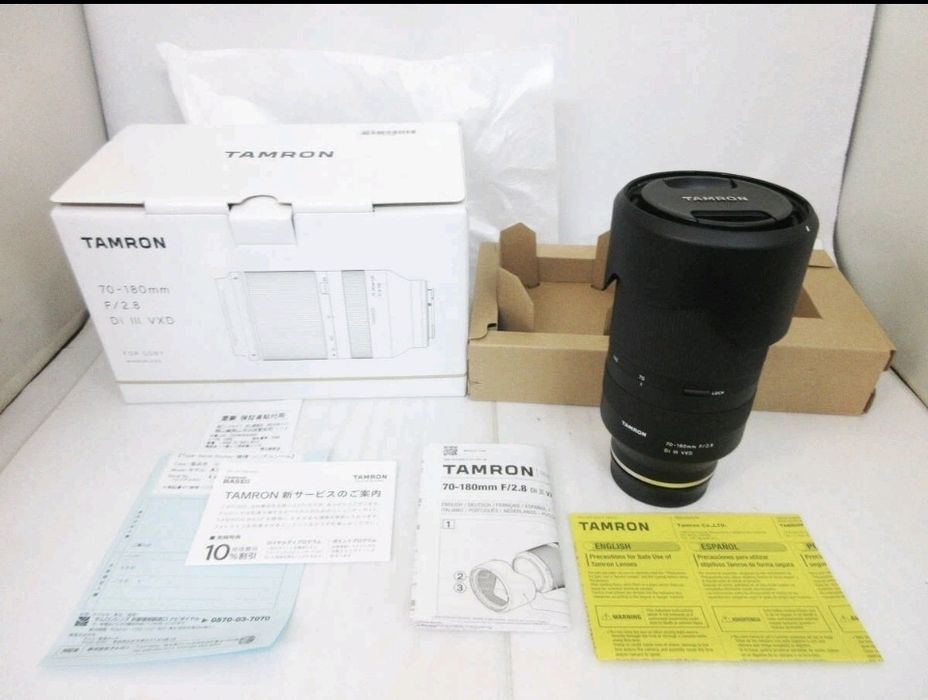 Tamron 70-180mm f/2.8 Di III VXD Lens for Sony E