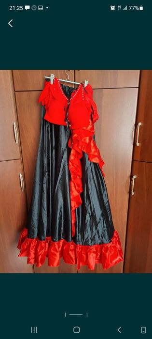 Костюм для танцев. Испанский