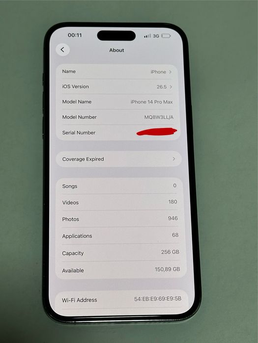 iPhone 14 Pro Max 256Gb LL/A