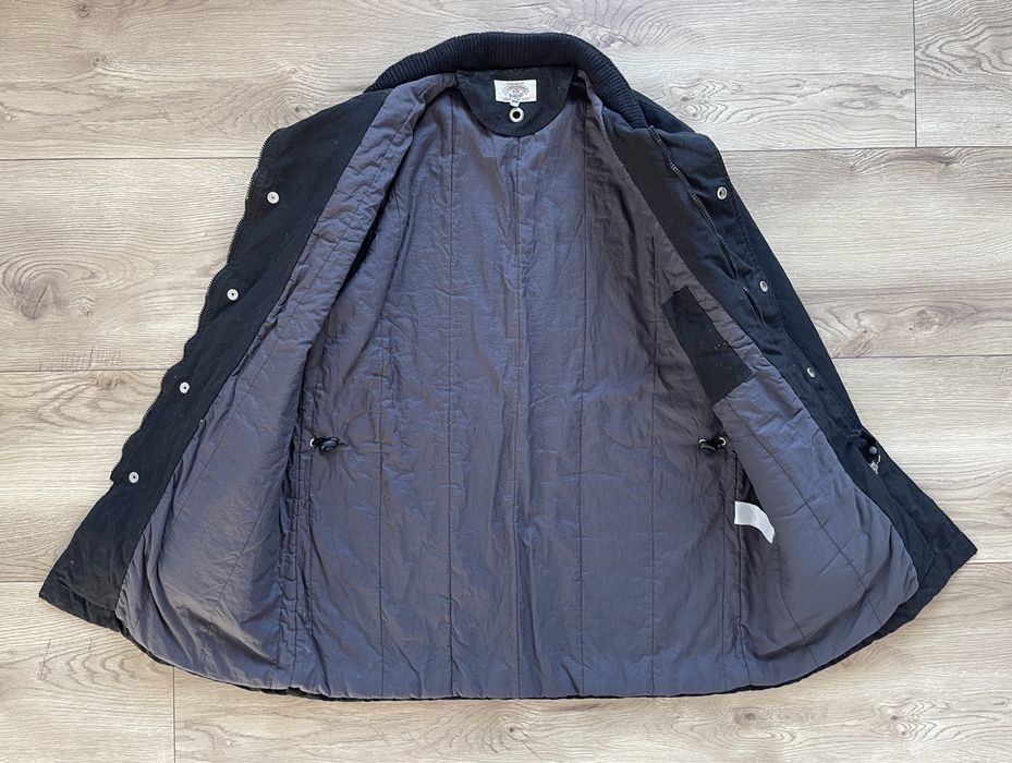 Geaca ARMANI JEANS Vintage Negru Lunga Barbati | Marime M-L