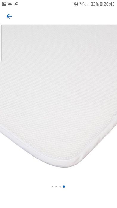 Protecție saltea bebe AeroSleep 120x60cm impermeabila!