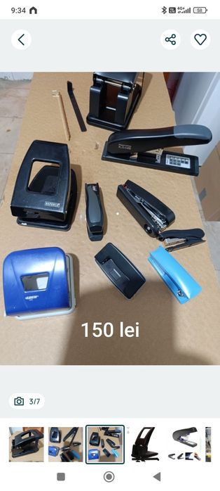 Birotica. Perforatoare și capsatoare. 90 lei