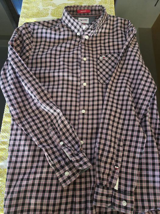 Cămașă Tommy jeans,  mărimea L, stare excelentă,  preț 90 roni