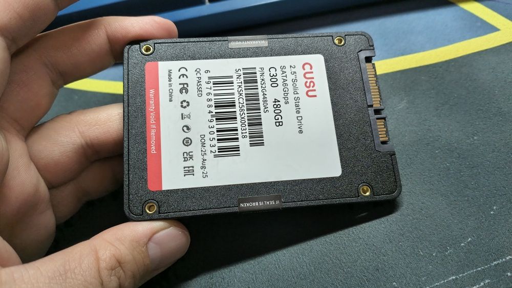 Продам SATA SSD CUSU 480gb