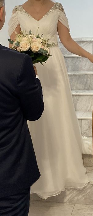 Rochie de mireasa LMT din matase naturala