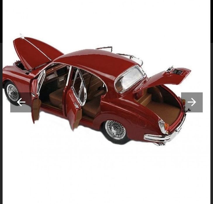 Bburago JAGUAR MARK II an 1959 machetă auto scara 1:18 full open
