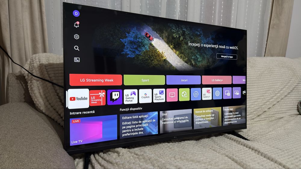 Televizor smart Lg 110 cm