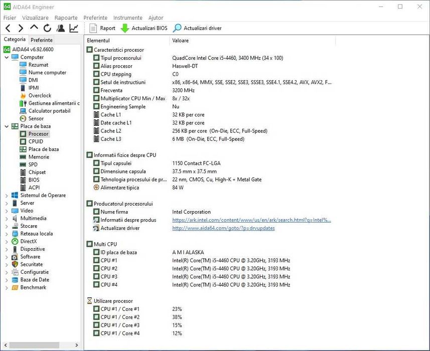 Kit Pc : Gigabyte GA-H81M-S1, CPU i5 Quad Core 3,4 GHz, 8Gb ddr3,