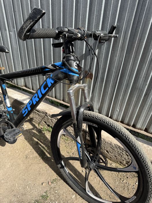 Велосипед с титановыми дисками