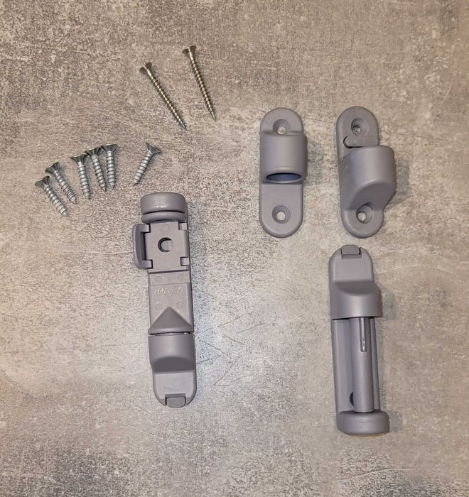 Регулируема дървена преграда Babydan Flexifit Wood