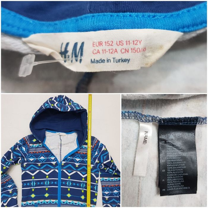Salopeta de bumbac H & M ptr copii, combinezon dormit nr 152
