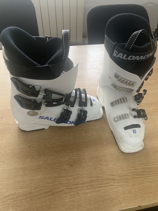 Clapari pentru copii, S/Max 60T L, Salomon, Alb, 37