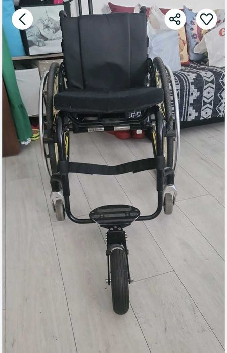 Scaun rulant activ cu freeweel