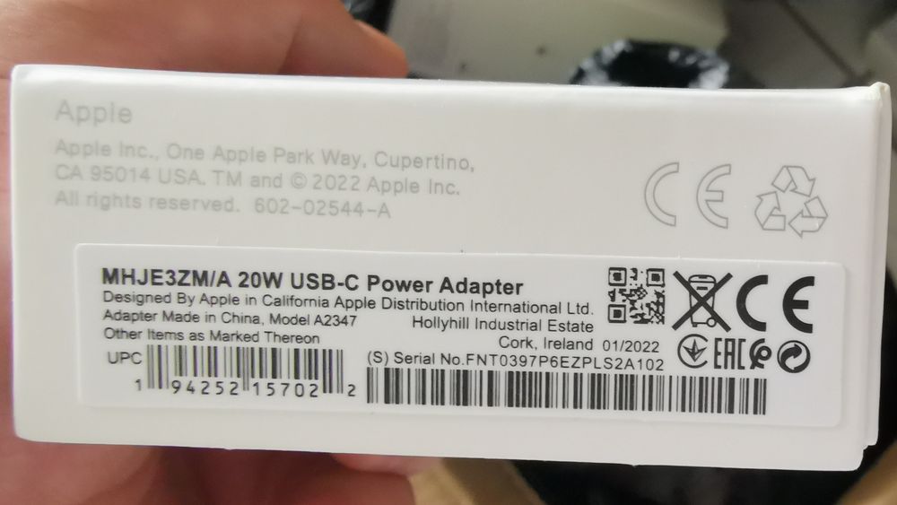 Incarcator usb type c original bulk 20w iphone X/11/12/13/14,15