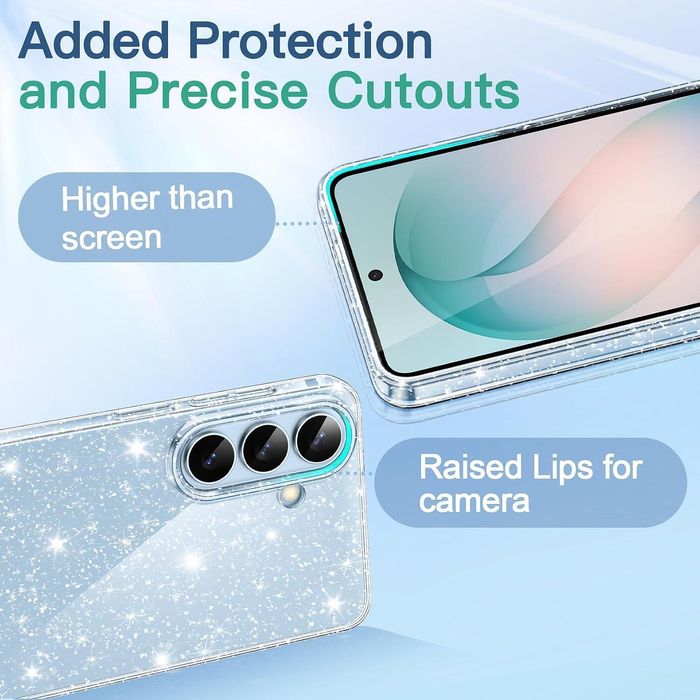 Блестящ кейс glitter case за samsung galaxy s26