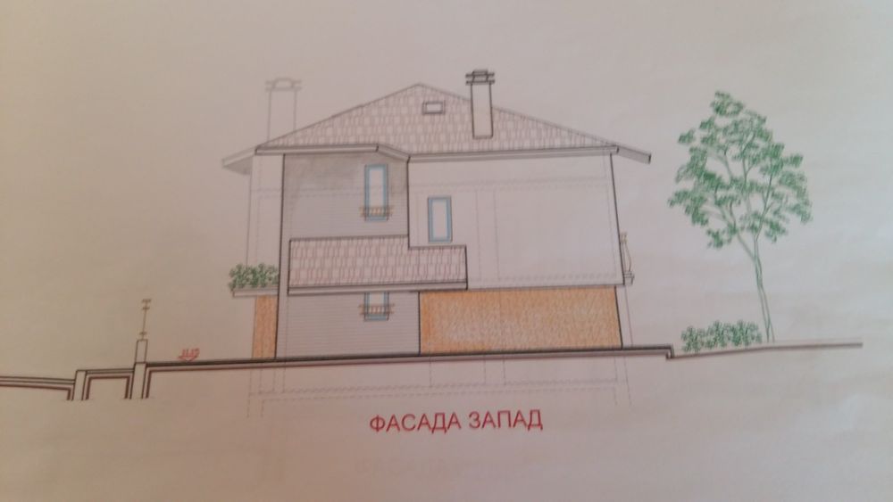 Проект за къща РЗП 217квадрата