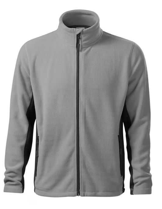 Jacheta Fleece Polar, pentru barbati, Material izolant, Gri, M