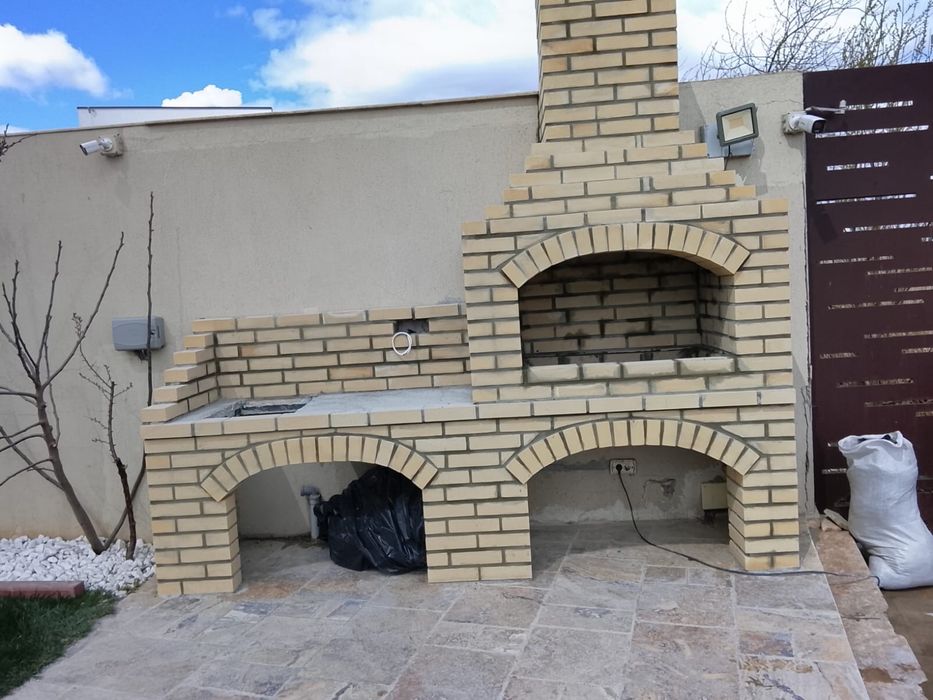 Gratare de gradina din caramida